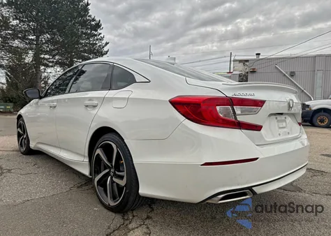 2019 Honda Accord Sport z USA, uszkodzony, nr VIN 1HGCV1F30KA076841
